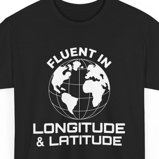 Coordinate Pro T-Shirt - Geospatial Bilingual Tee for Mapping Specialists