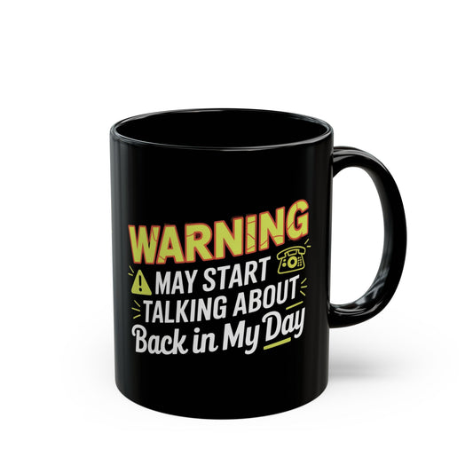 Humorous Nostalgia Mug - Vintage Storyteller Gift for 50th Birthday, 11oz