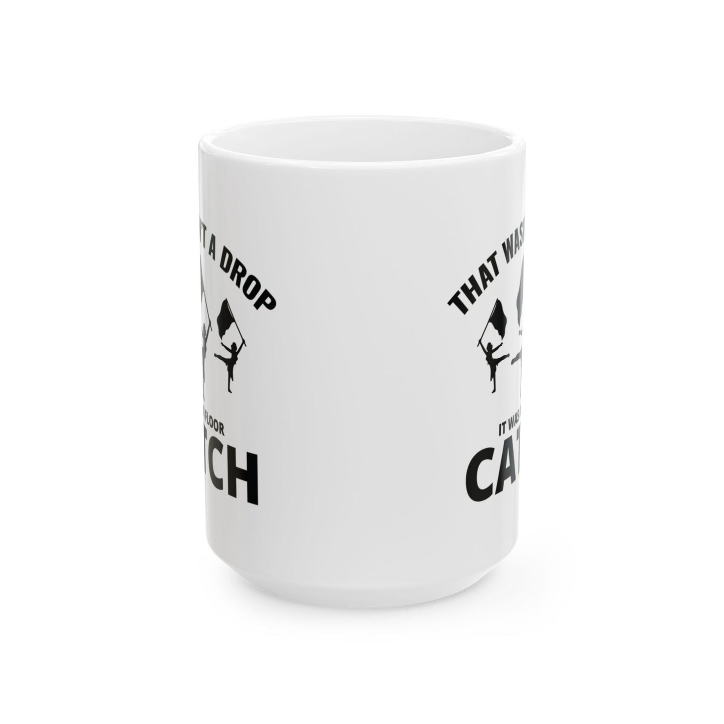 Color Guard Mug - Floor Catch Fun Design for Enthusiasts