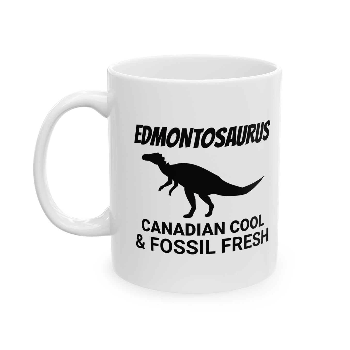 Dinosaur Fossil Mug - Edmontosaurus, Canada - Fossil Fan Mug