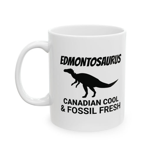 Dinosaur Fossil Mug - Edmontosaurus, Canada - Fossil Fan Mug