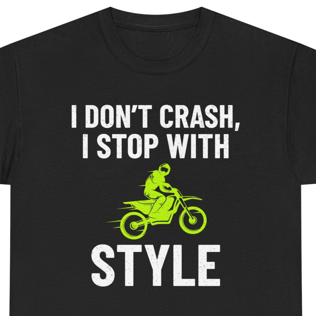Dirt Bike Motocross Shirt - Stylish Braking Tee for Skilled Riders & MX Enthusiasts