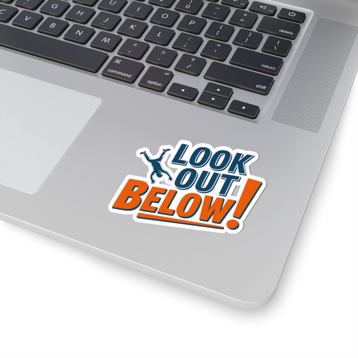 BASE Jumping Sticker – Funny Freefall Warning Decal for Extreme Sports Fans Adrenaline Junkies