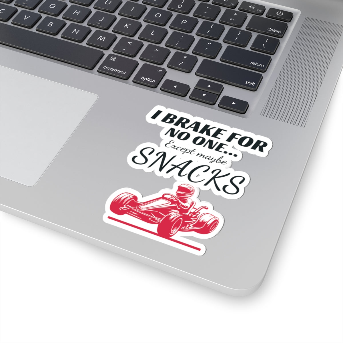 Go Kart Racing Stickers Vinyl Funny Decals for Helmet & Car