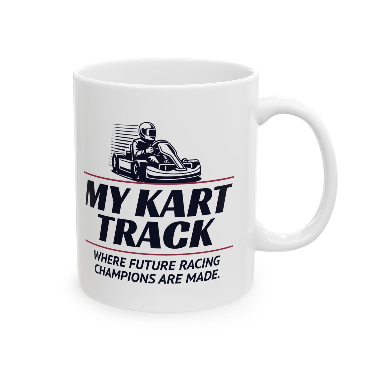 Go Kart Racing Mug - For Racing Enthusiasts & Future Champions