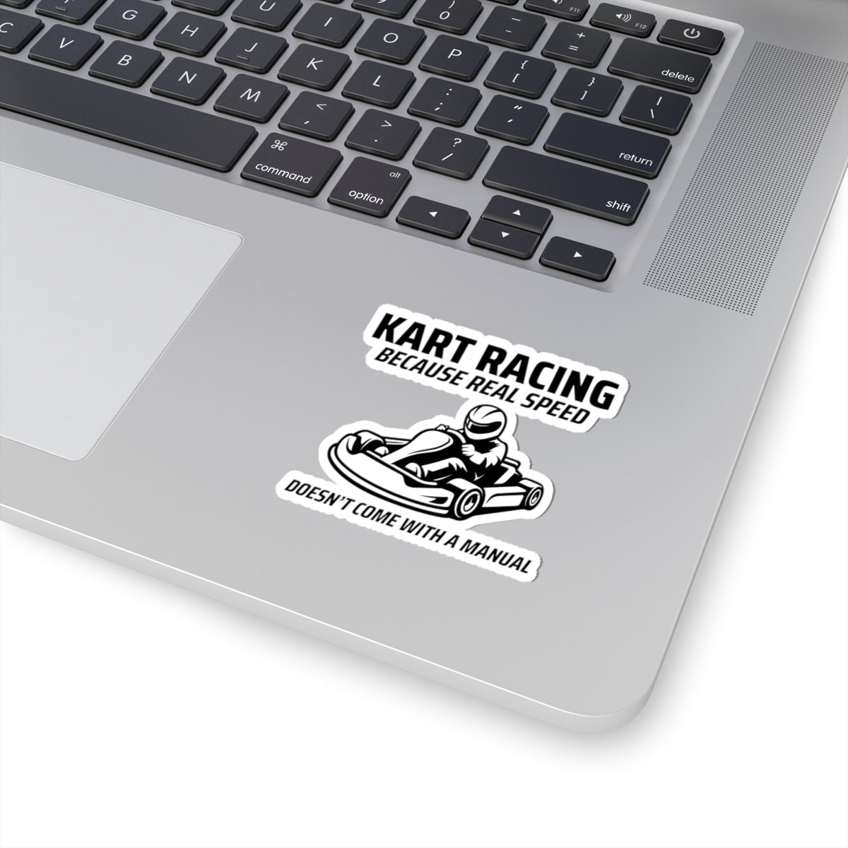 Go Kart Racing Sticker Vinyl - High-Speed Design for Racers and Kids