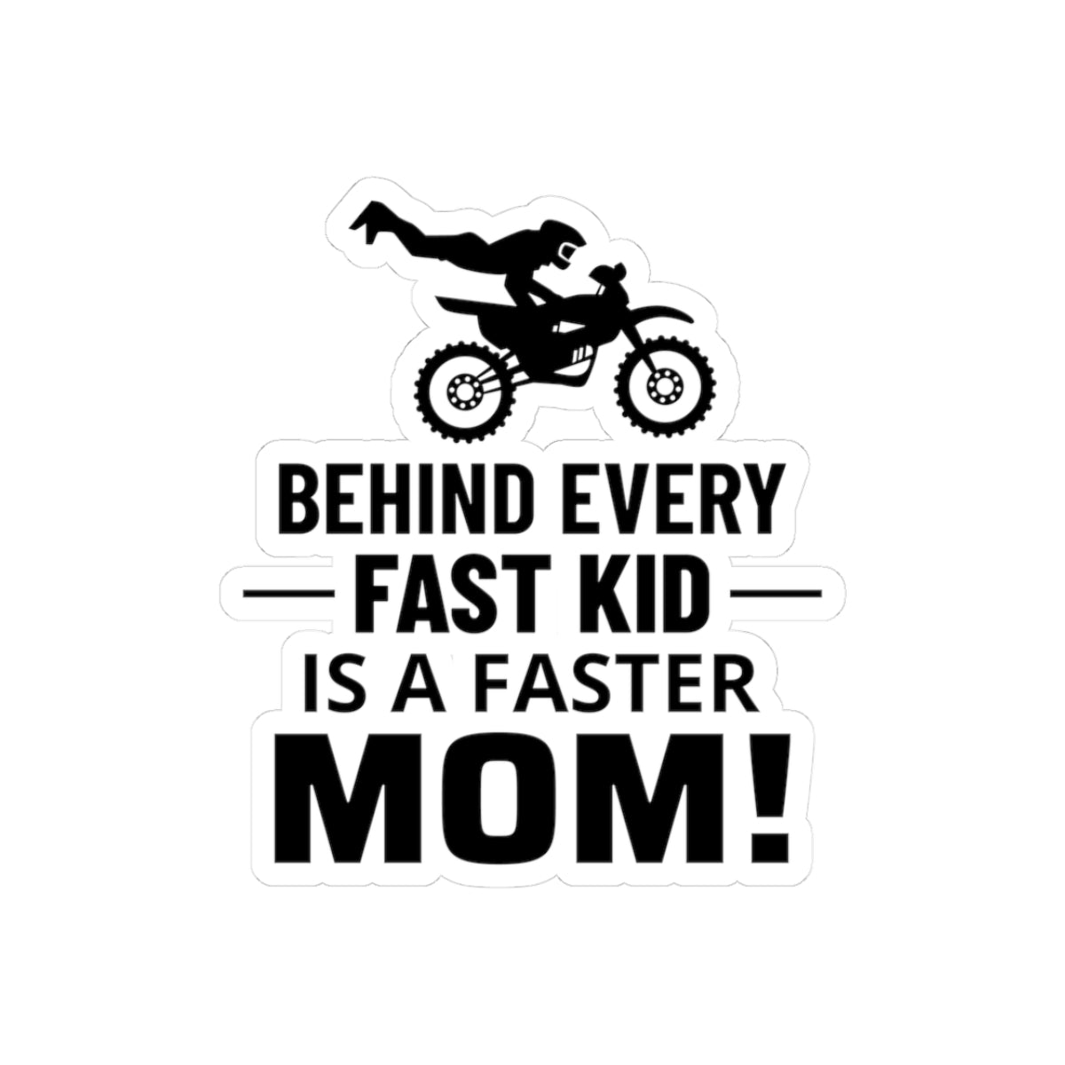 Motocross Mom Sticker Vinyl Dirt Bike Racing Off-Road Motorcycle Decal ...