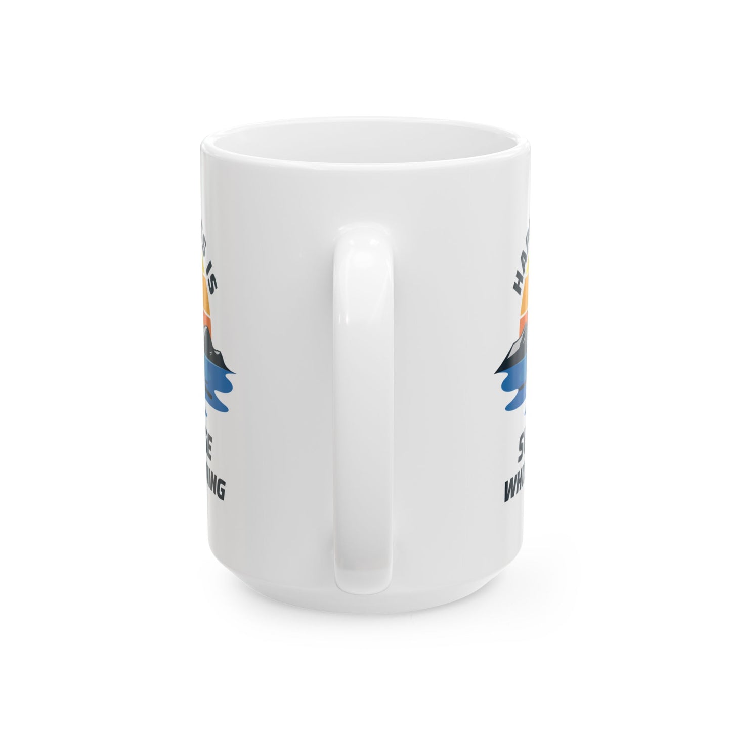Rowing Mug Morning Rower Sunrise Water Sport Lake Adventure