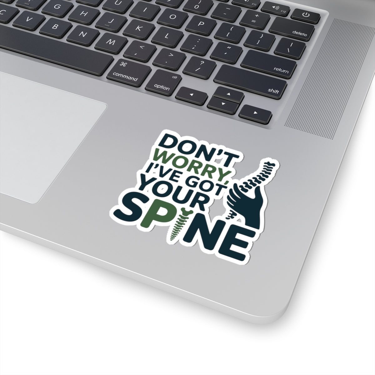 Chiropractors Spine Assurance Sticker - Professional Back Care Vinyl Decal for Doctors of Chiropractic