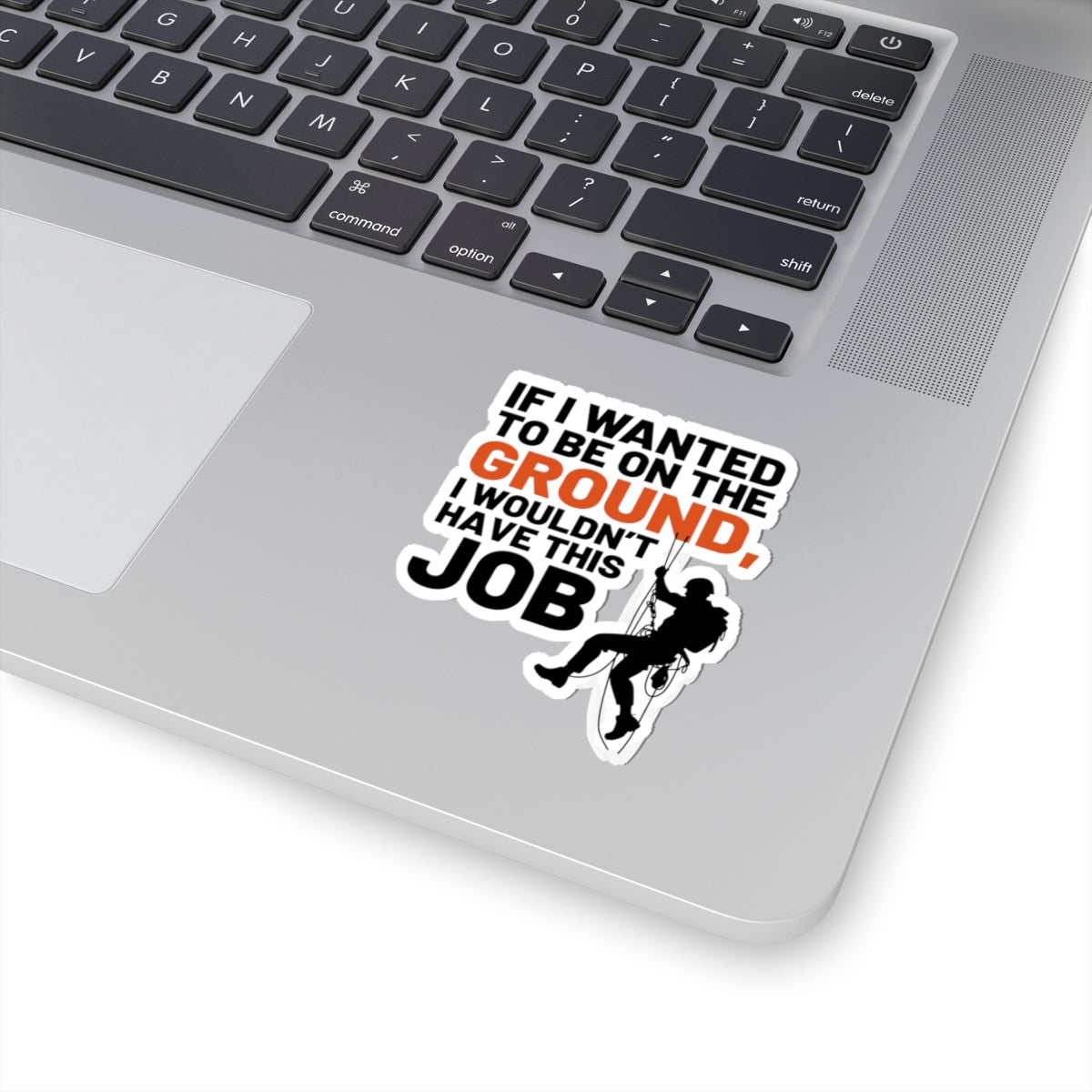 Rope Access Technician Sticker - Ground Job Vinyl Decal for Climbers & Technicians
