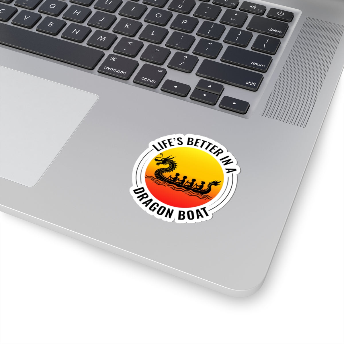 Dragon Boat Life Sticker - Team Spirit Vinyl Decal for Paddlers & Rowing Enthusiasts