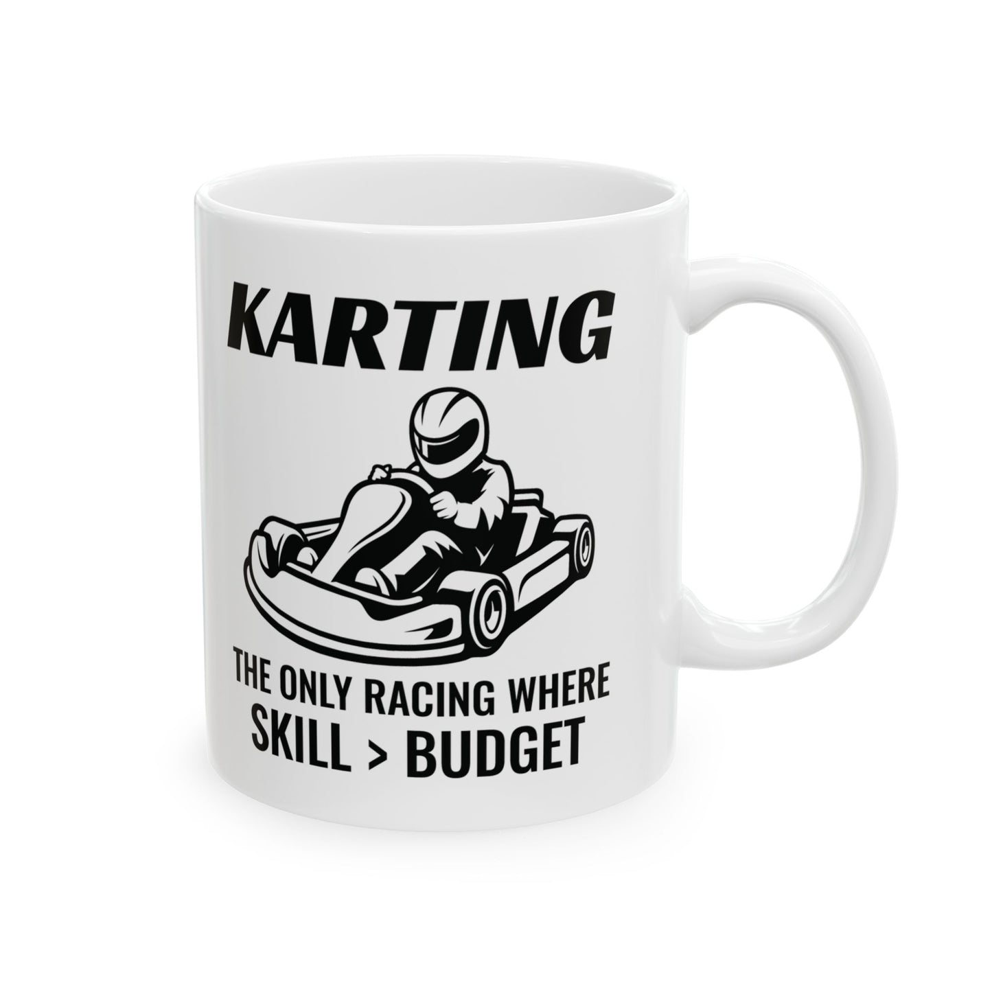 Go Kart Racing Mug - For Skillful Racers & Karting Fans