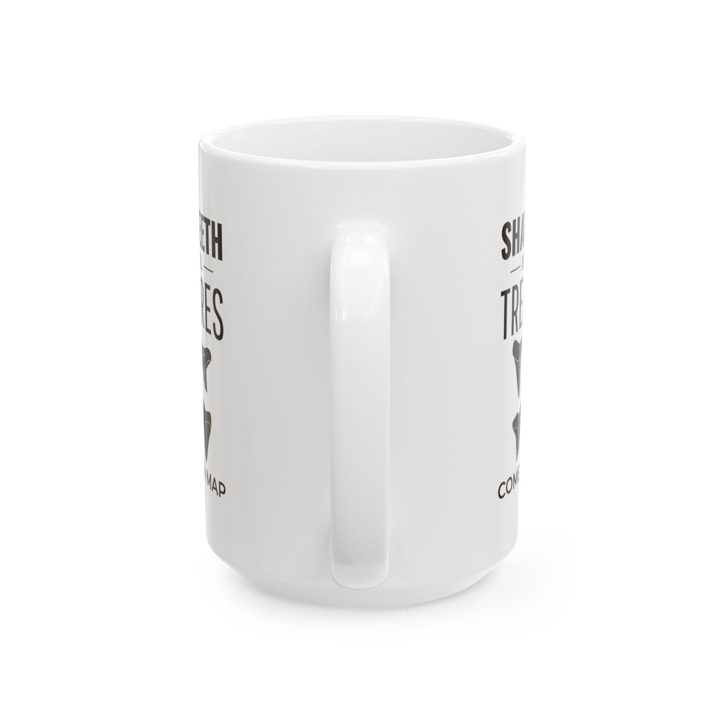 Shark Teeth Collector Mug – Fossil Hunter Gift, Paleontology & Beachcombing Enthusiast