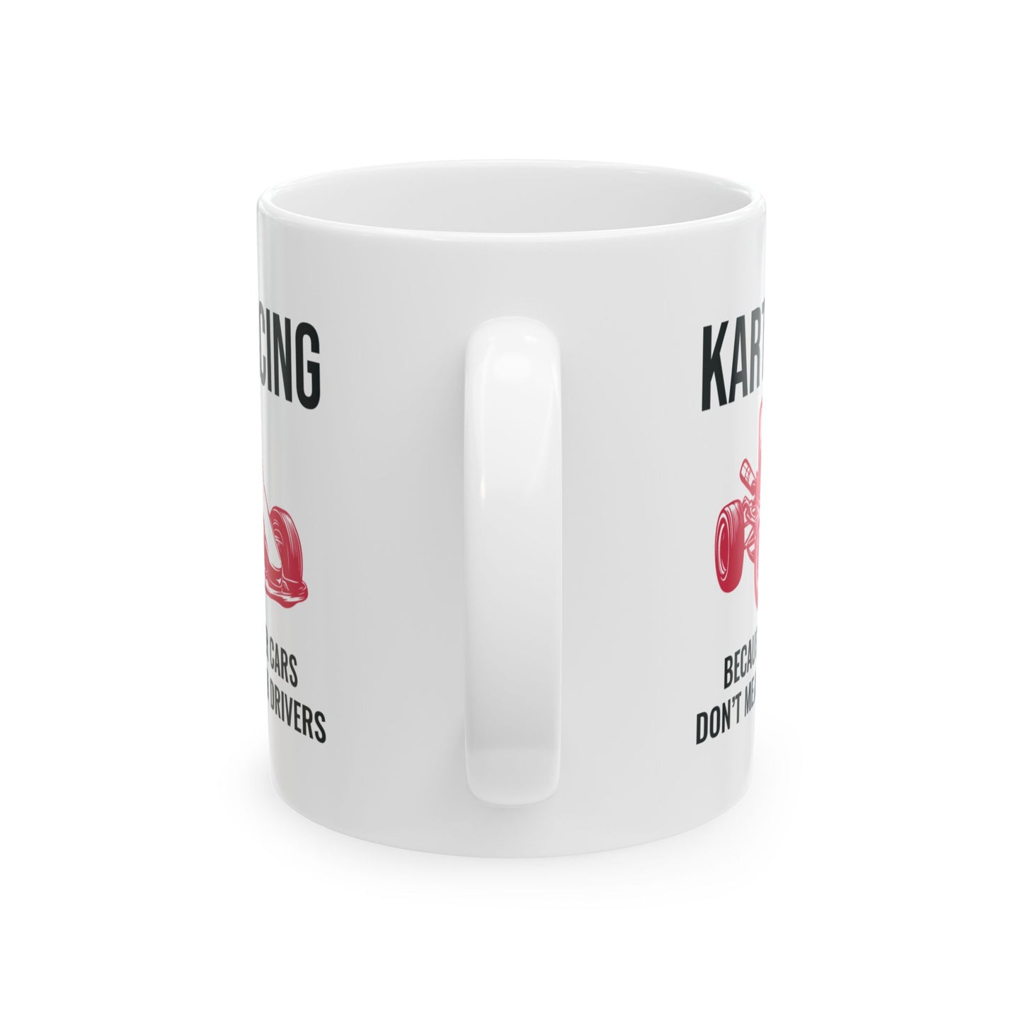 Go Kart Racing Mug For Speed Enthusiasts Karting Fans Driver Gift