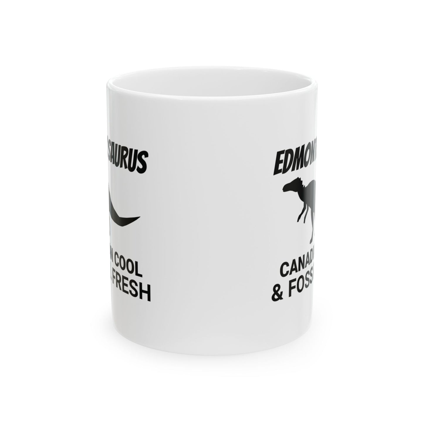 Dinosaur Fossil Mug - Edmontosaurus, Canada - Fossil Fan Mug