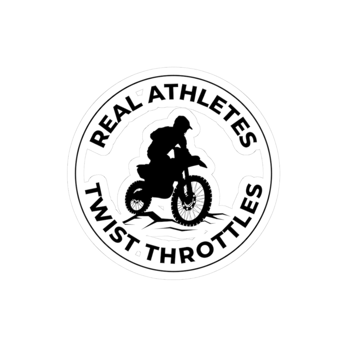 Motocross Sticker Vinyl Dirt Bike Racing Off-Road Motorcycle Decal for Riders & Enthusiasts
