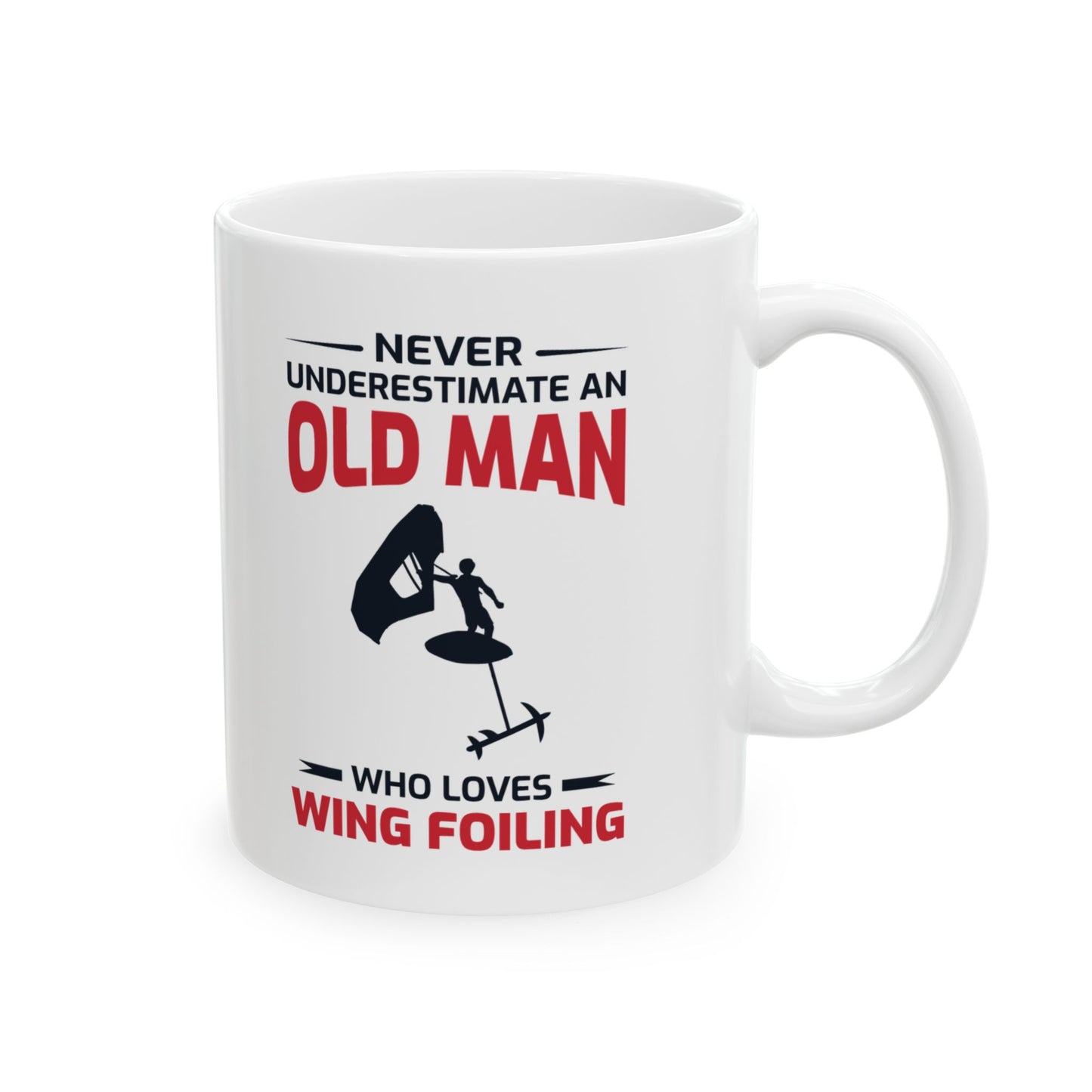 Wingfoiling Mug - Senior Wing Foiler Water Sports Enthusiast