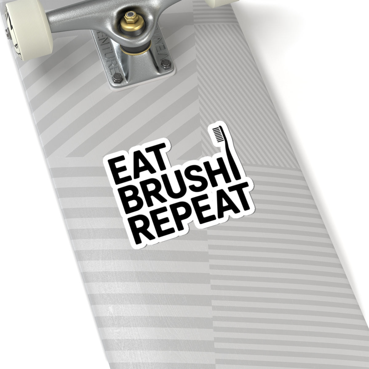 Funny Dentist Toothbrush Sticker - Dental Hygiene Vinyl Decal for Hygienists, Assistants & Students