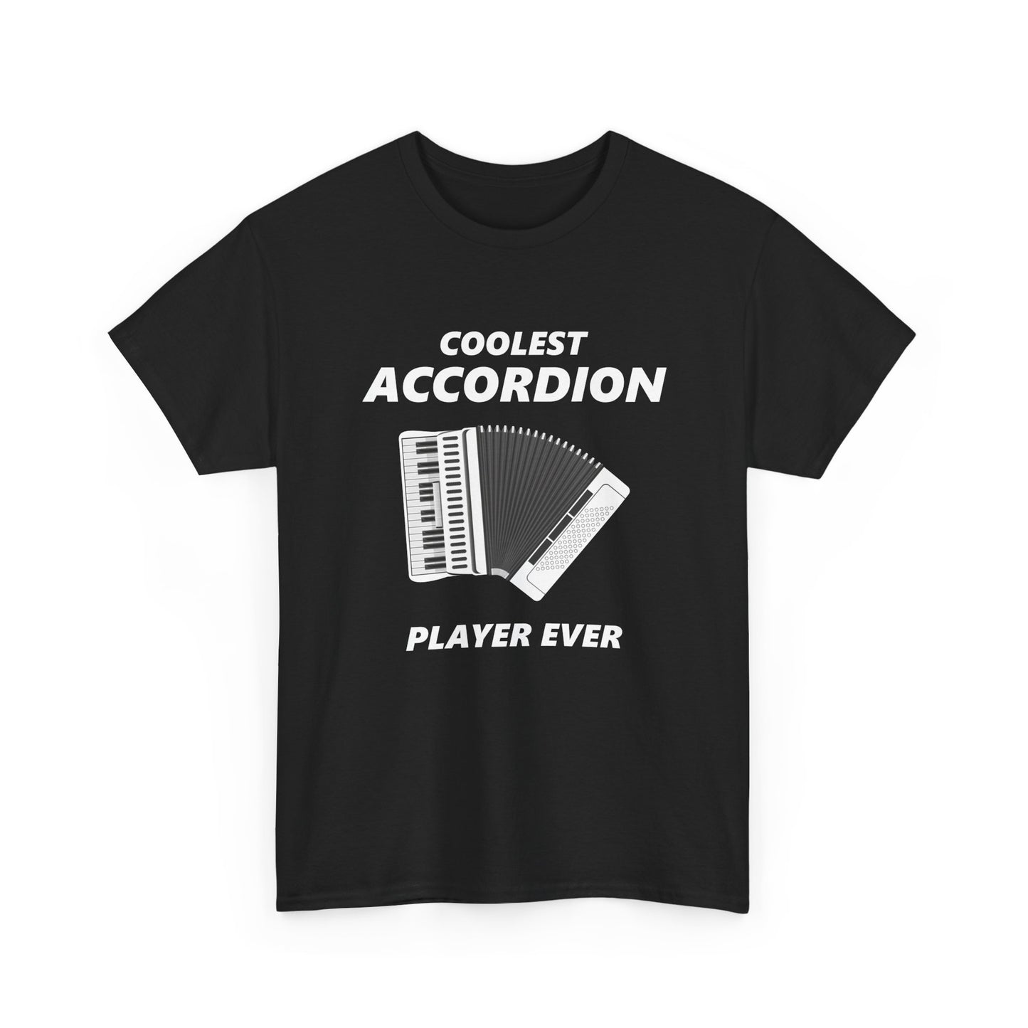 Accordion T-Shirt – Coolest Player Ever Graphic Tee for Accordionists Musicians