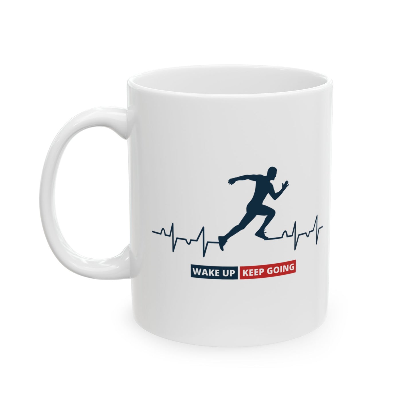 Running Mug - Runner Gift, Motivational Running Quote, Fitness Gift