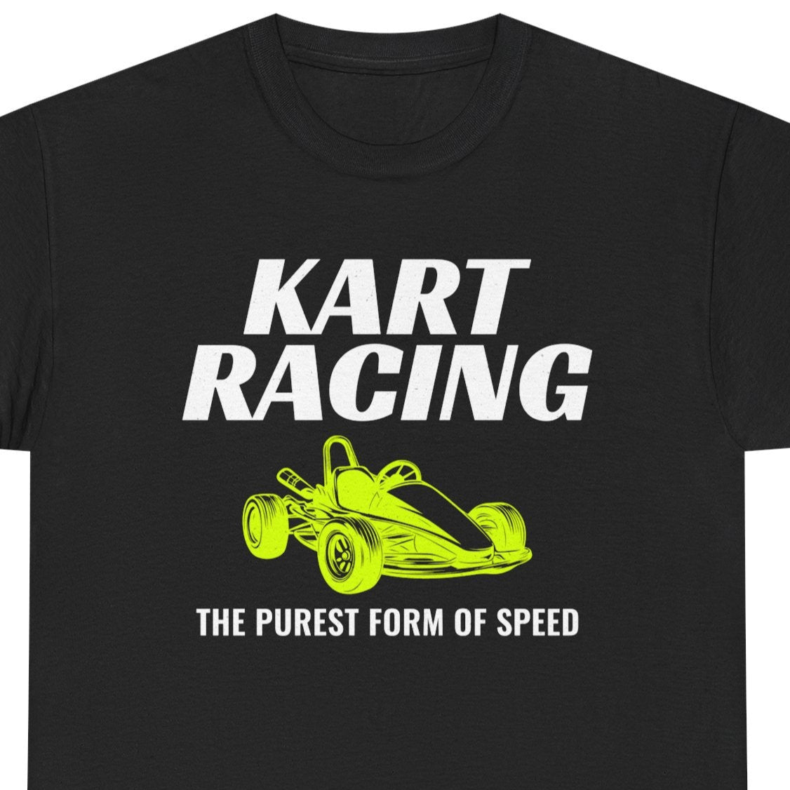 Go Kart Racing T-Shirt - Pure Speed Performance Shirt for Track Enthusiasts