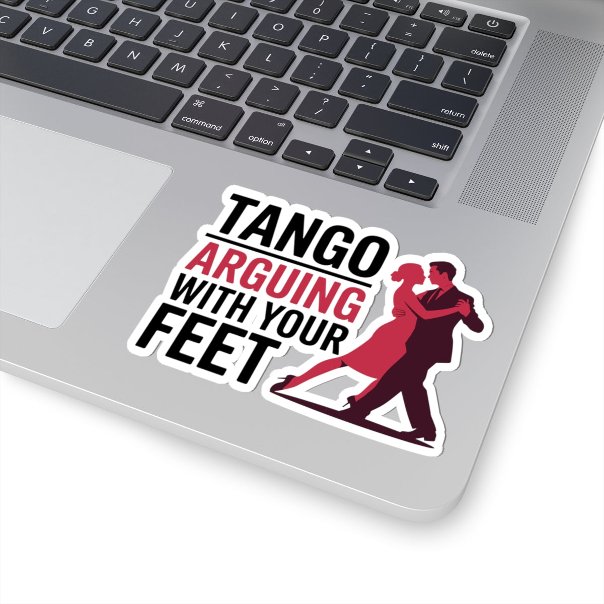Tango Passion Sticker - Footwork Argument Vinyl Decal for Dancers, Expressive Artists