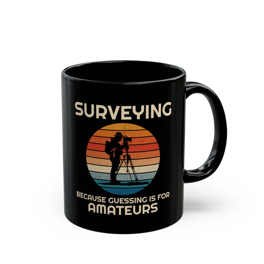 Precision Surveying Mug - Professional Fieldwork Coffee Cup for Geomatics Experts