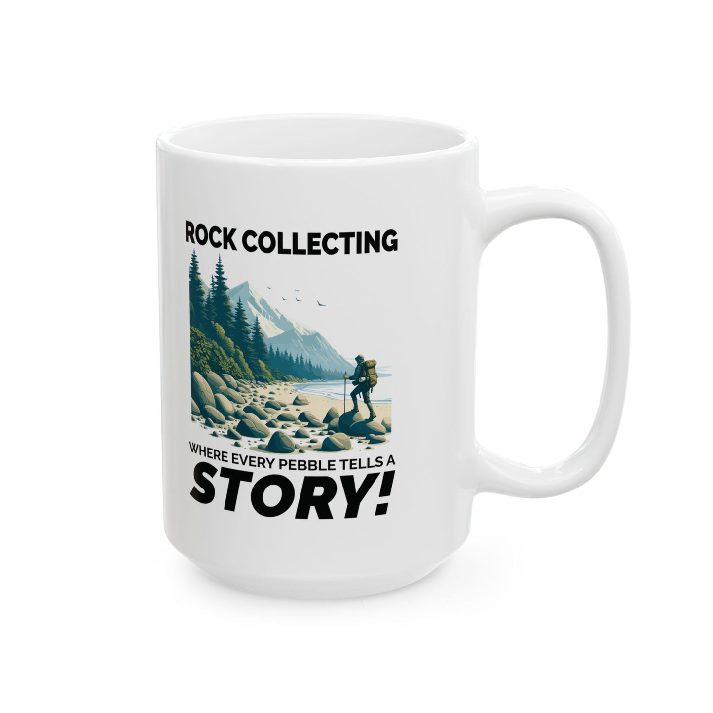 Geologist Mug for Rock Enthusiasts - Pebble Stories