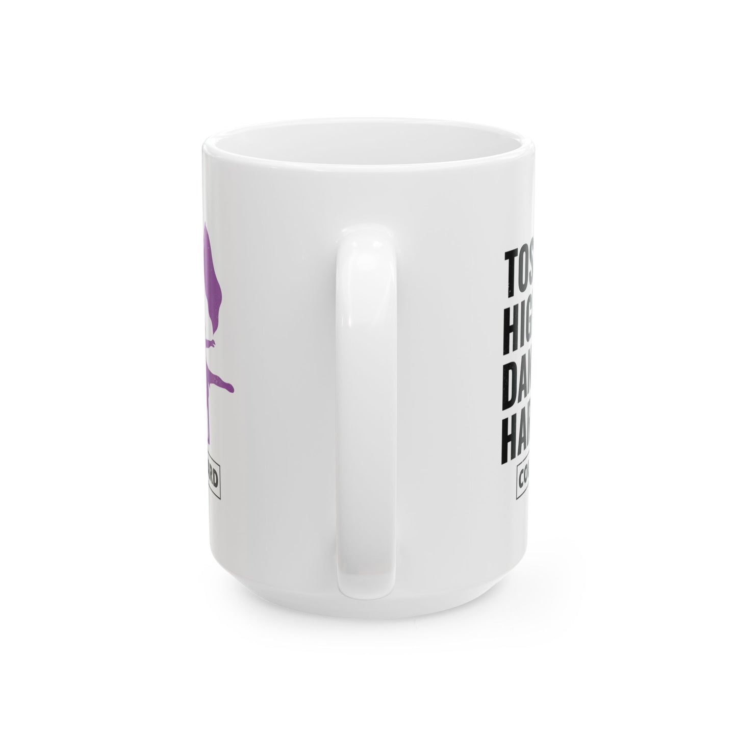 Color Guard Mug - Toss Dance Design for Performers & Enthusiasts