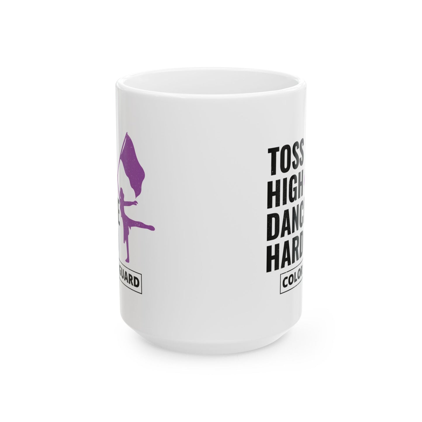 Color Guard Mug - Toss Dance Design for Performers & Enthusiasts
