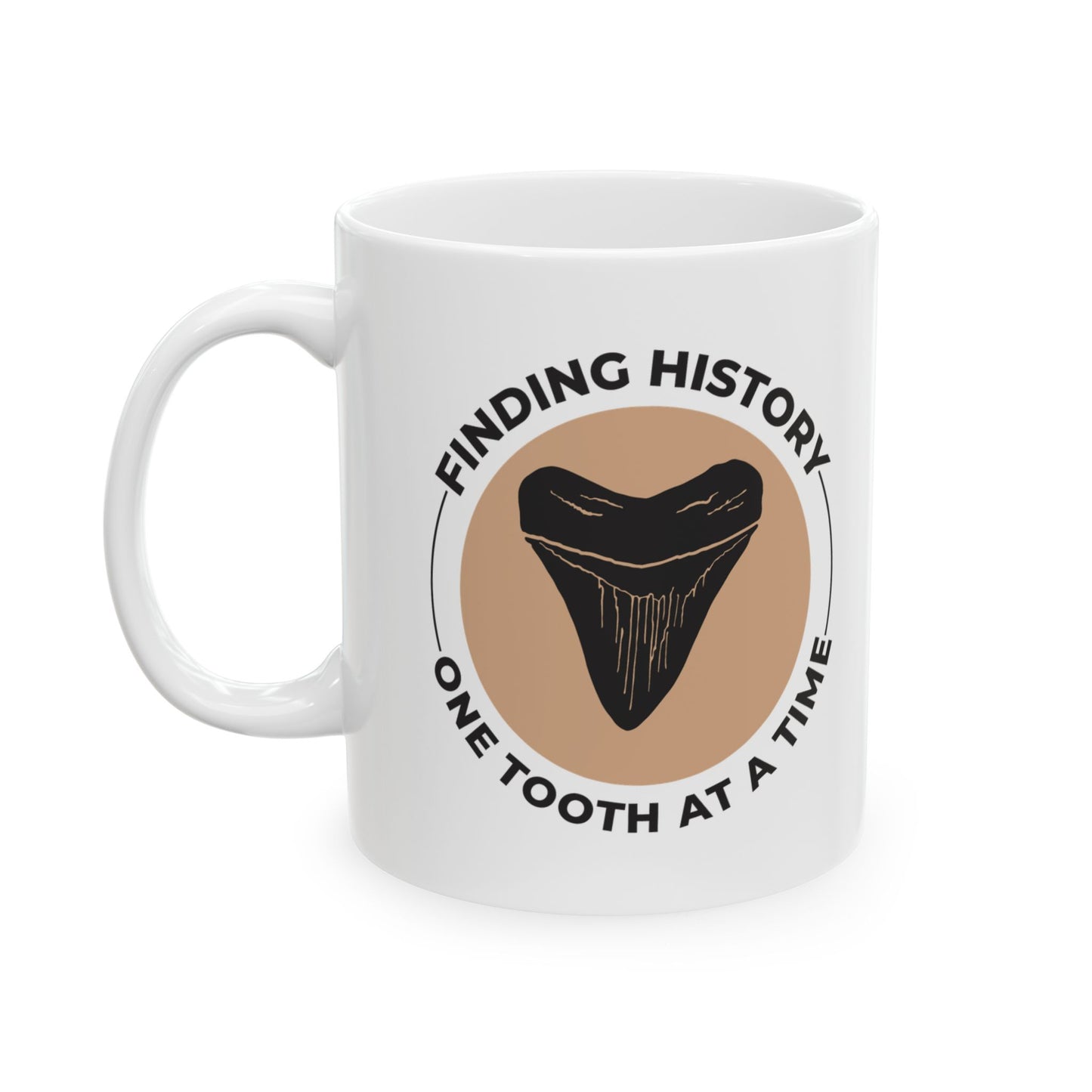 Finding History One Tooth at a Time – Shark Tooth Collector Mug