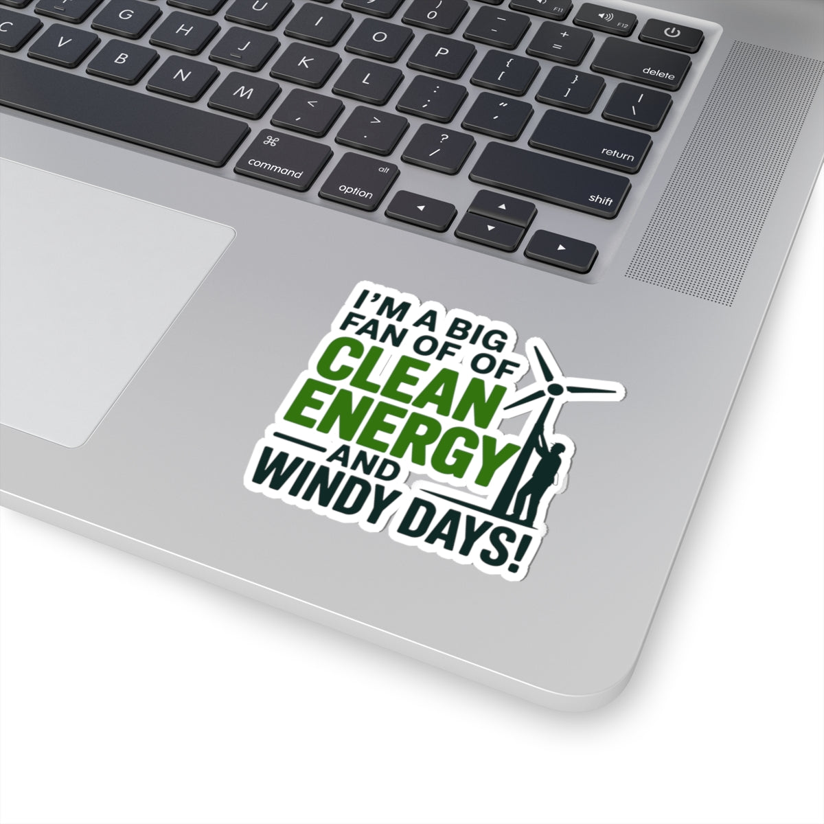 Wind Turbine Technician Sticker - Clean Energy Wind Farm Crew Vinyl Decal for Techs, Mechanics, Engineers