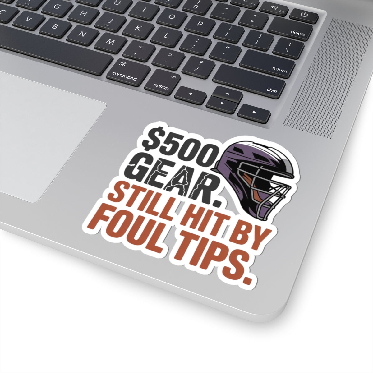 Baseball Catcher Sticker – Funny Gear Investment Humor Decal for Catchers Travel Ball Players