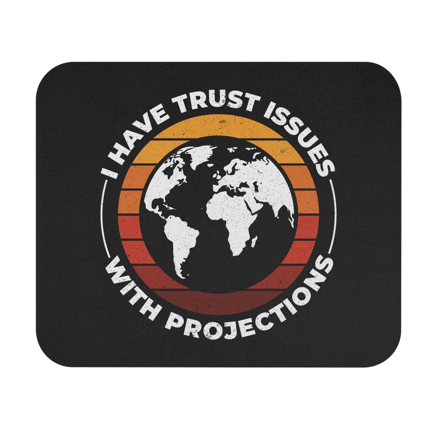 Copy of Geospatial Data GIS Mouse Pad - Cartography Humor Non-Slip Rubber Base for Geographers Mappers Analysts