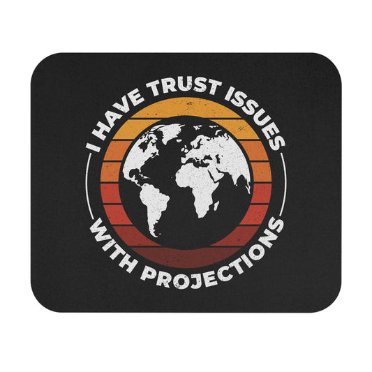 Copy of Geospatial Data GIS Mouse Pad - Cartography Humor Non-Slip Rubber Base for Geographers Mappers Analysts