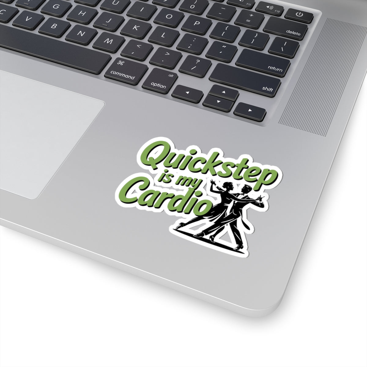Quickstep Fitness Sticker - Dance Cardio Vinyl Decal for Active Dancers, Ballroom Enthusiasts