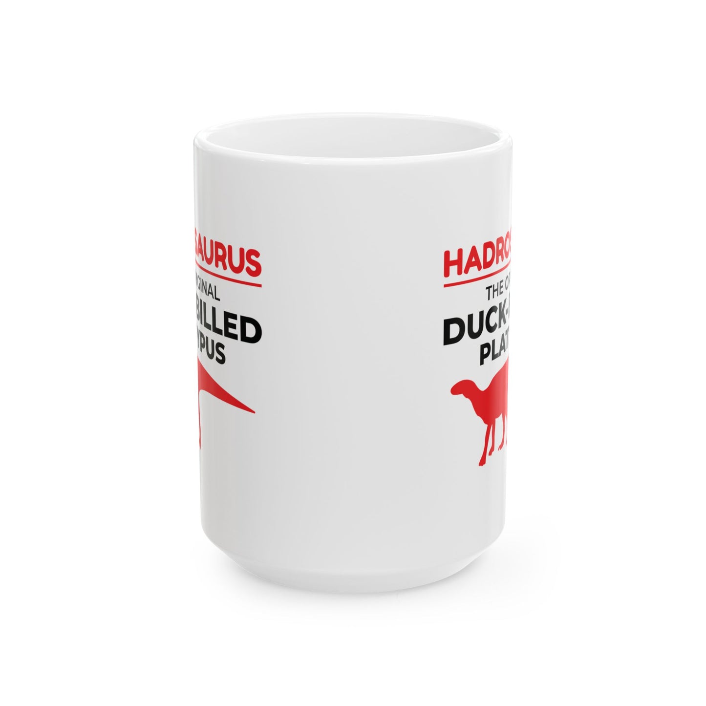 Dinosaur Fossil Mug - Hadrosaur, Duck-Billed - Fossil Hunter