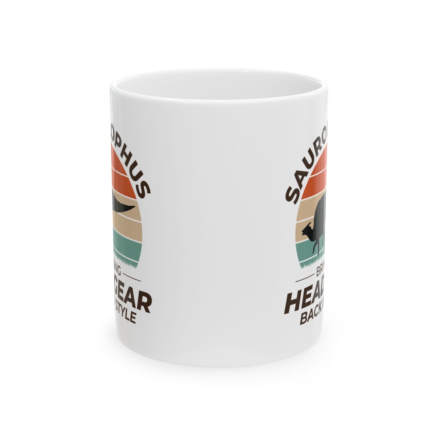 Dinosaur Fossil Mug - Saurolophus, Crested - Dino Collector