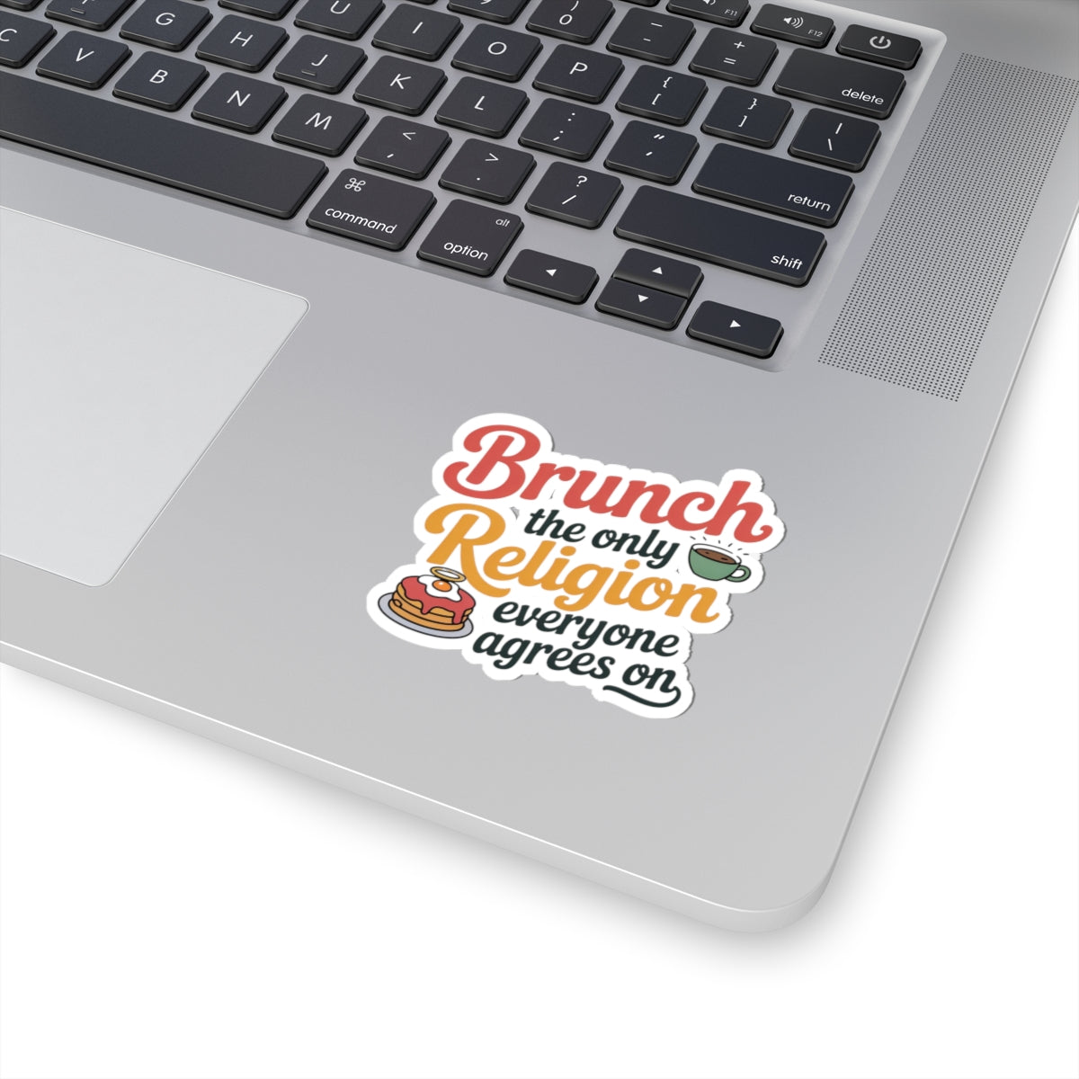NYC Brunch Believer Sticker - Pancake Devotee Vinyl Decal for Weekend Foodies