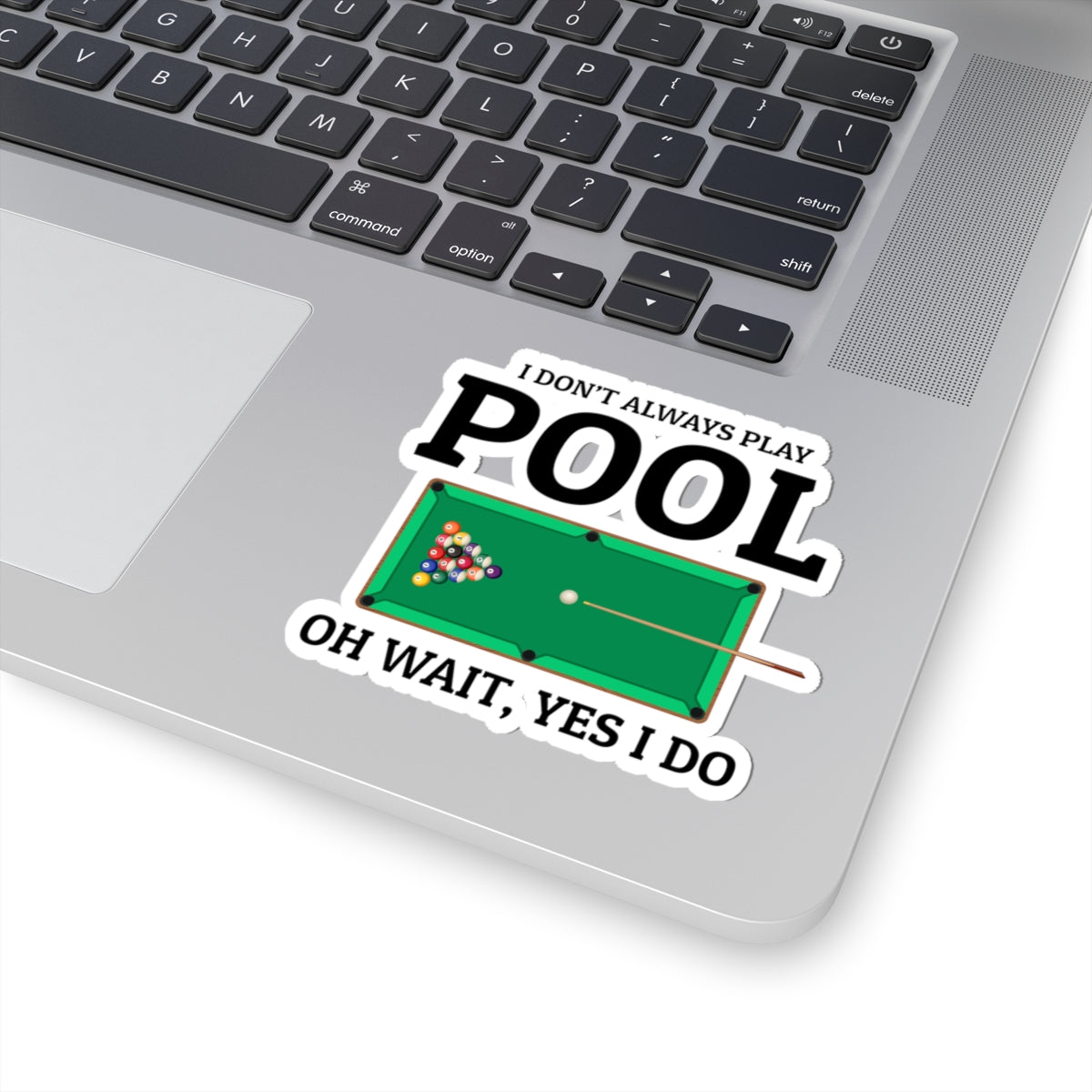 Billiards Addict Sticker - Cue Sports Vinyl Decal for Pool Hall Regulars & Home Gamers