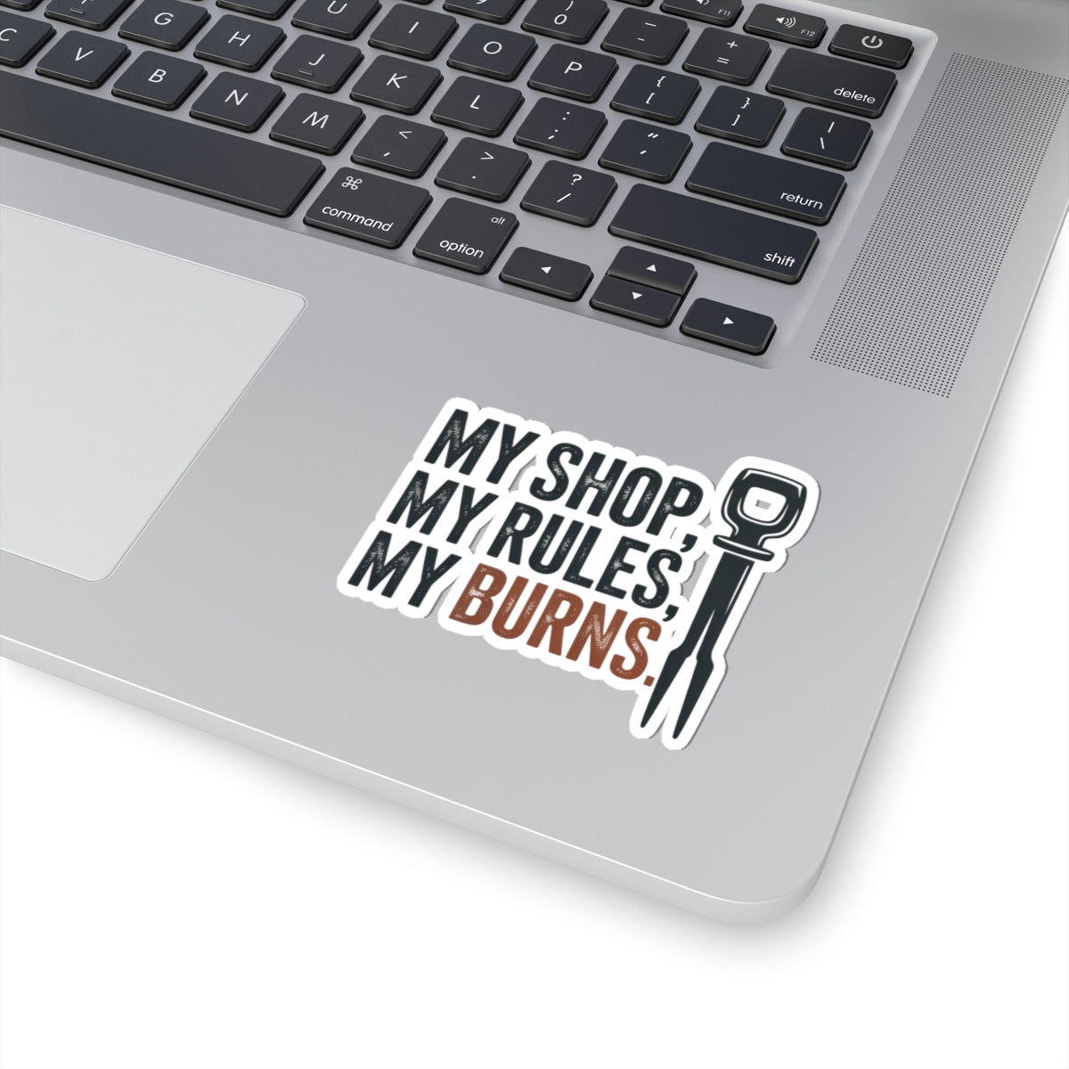 Blacksmith Forge Sticker – Funny Shop Rules Decal for Metalworkers Bladesmiths
