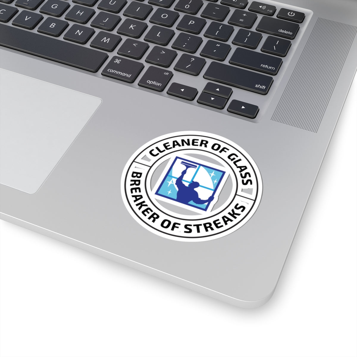 Window Cleaner Sticker - Glass Cleaner Vinyl Decal for Professionals & Technicians