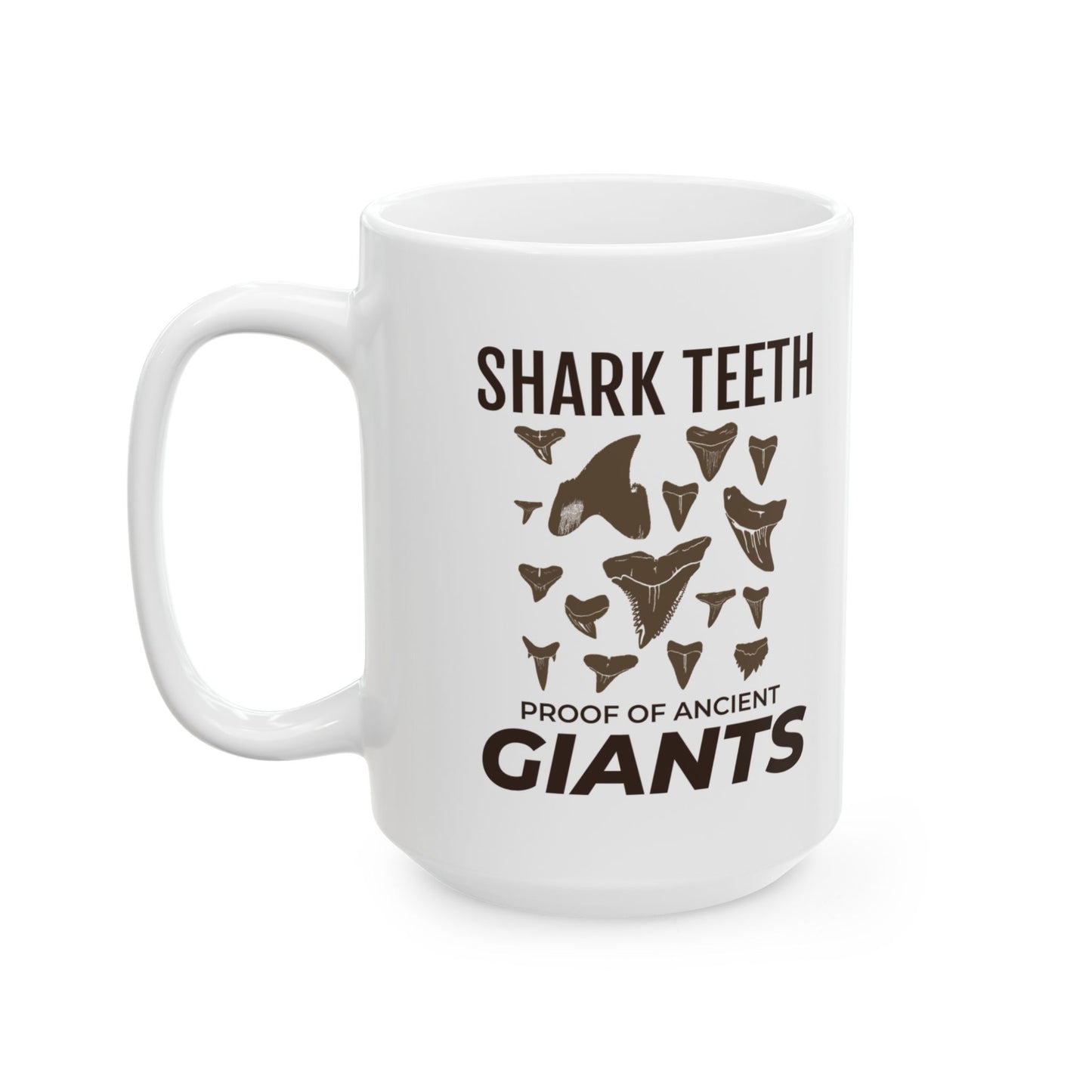 Shark Tooth Collector Mug – Fossil Hunter Gift