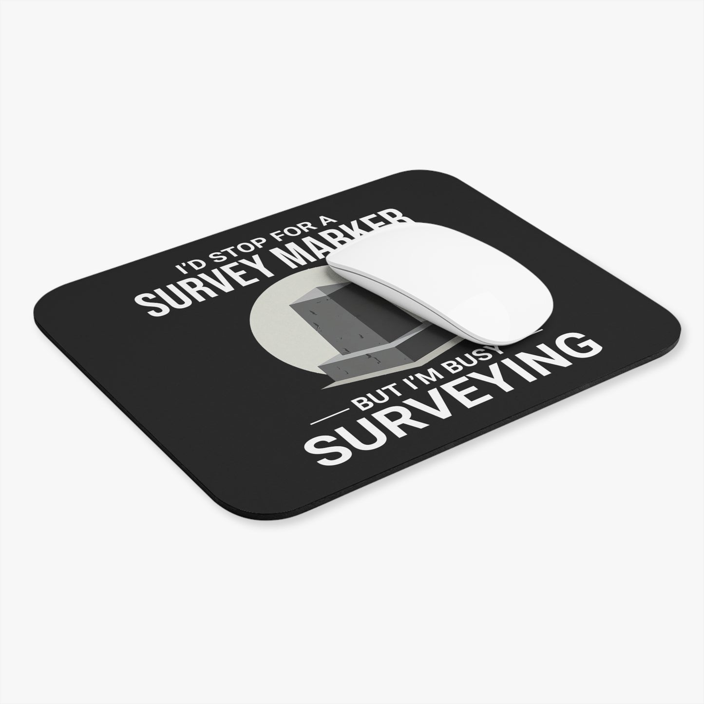 Surveying Professional Mouse Pad - Civil Engineering Non-Slip Rubber Base for Land Surveyors