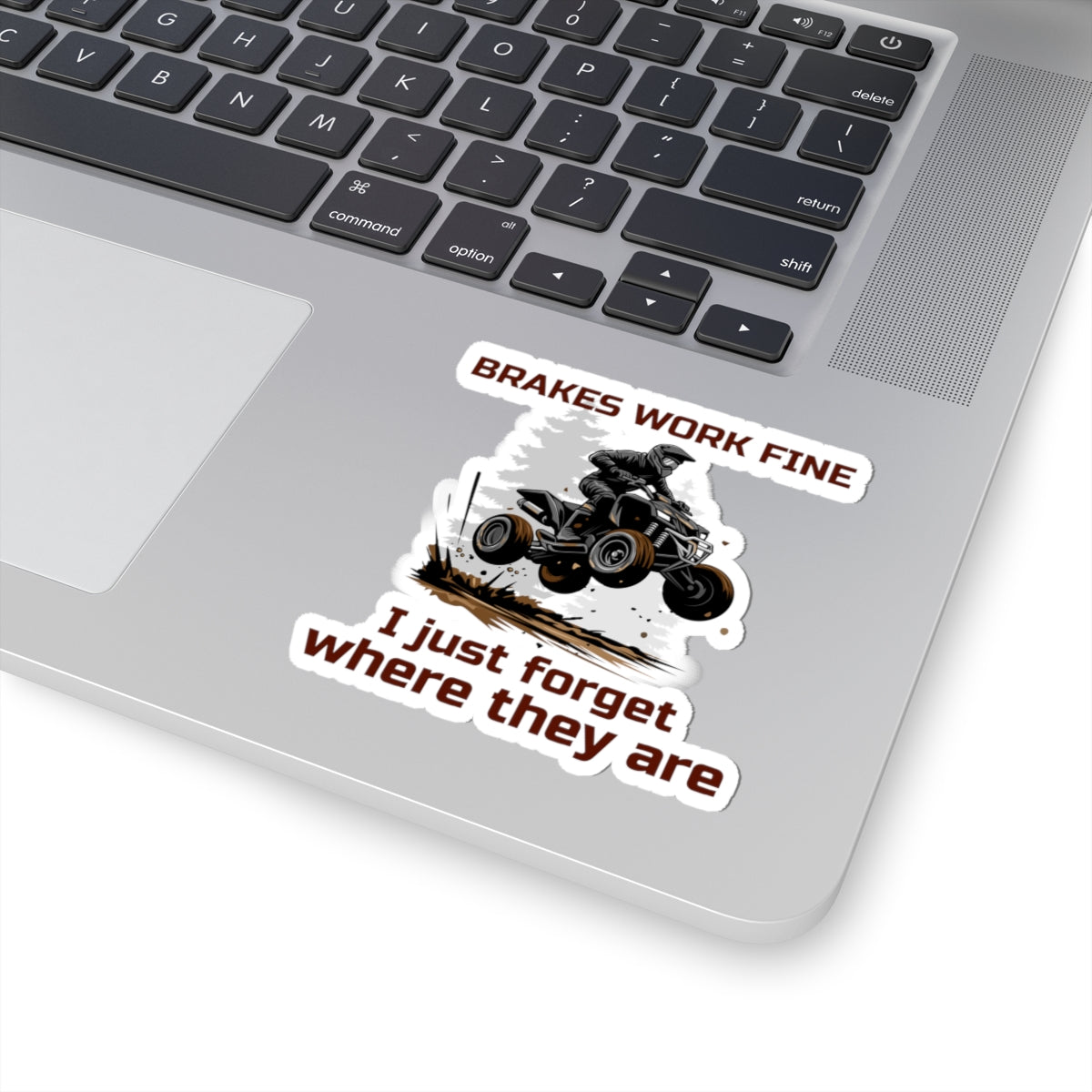 ATV Sticker Vinyl Quad Bike Motocross Racing | Off-Road Dirt Rider Decal for Extreme ATV Enthusiasts