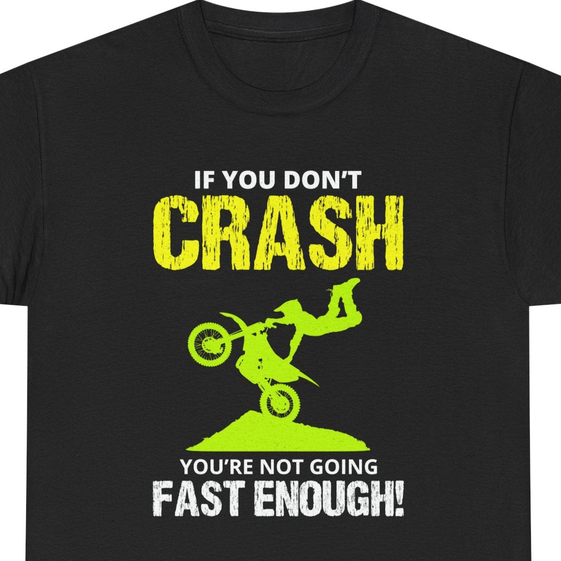 Dirt Bike Motocross T-Shirt - Freestyle Jump, Off-Road Riders Tee