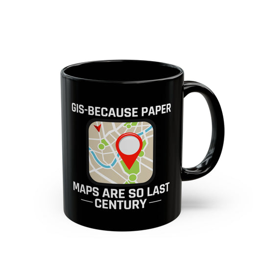 Digital Mapping Mug - GIS Revolution Coffee Cup for Tech-Savvy Cartographers