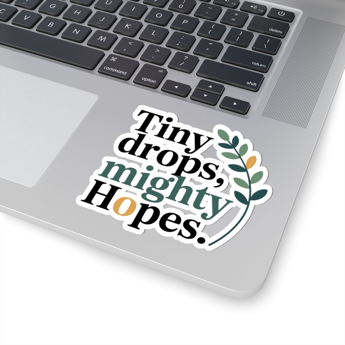 Homeopathy Hope Sticker - Mighty Micro-Dose Vinyl Decal for Homeopaths, Natural Medicine Believers