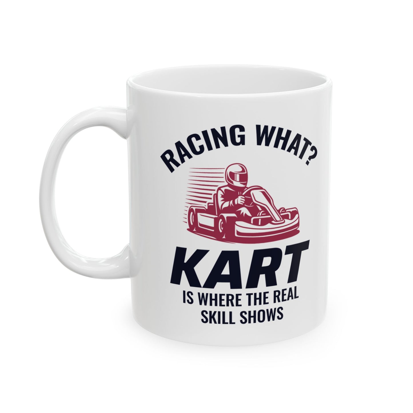 Go Kart Racing Mug - For Skillful Racers & Karting Enthusiasts
