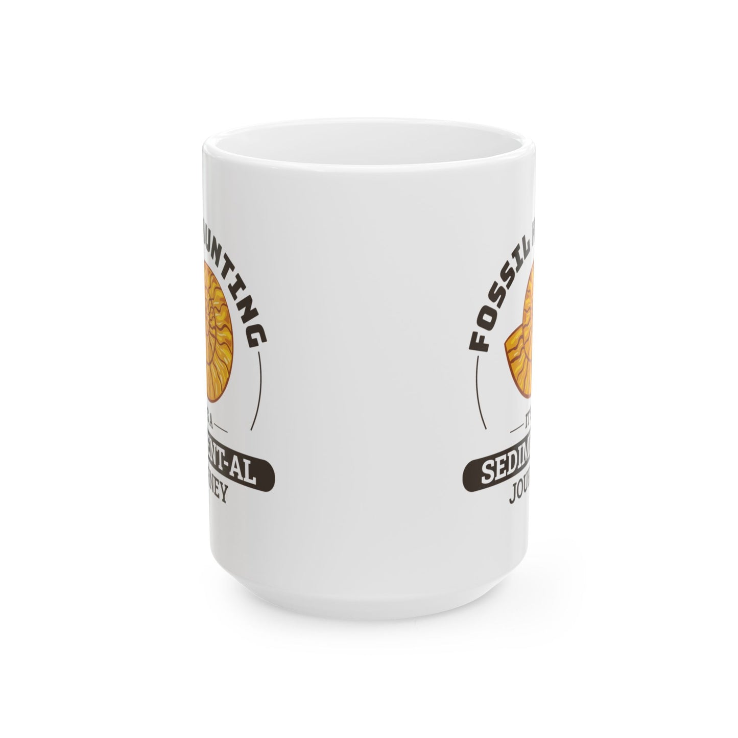 Dinosaur Fossil Mug for Fossil Hunter Enthusiasts - Sedimental Journey